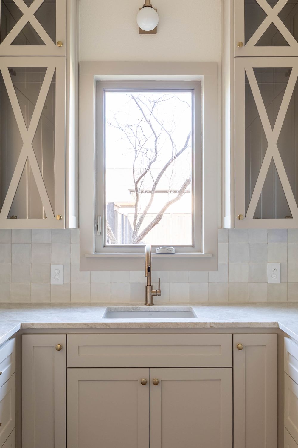 The scullery of a house built by JSF Homes.